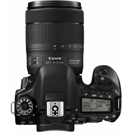Câmera Canon 80D, EF-S 18-135mm f/3.5-5.6 Is USM, Full HD, Wi-Fi – VN